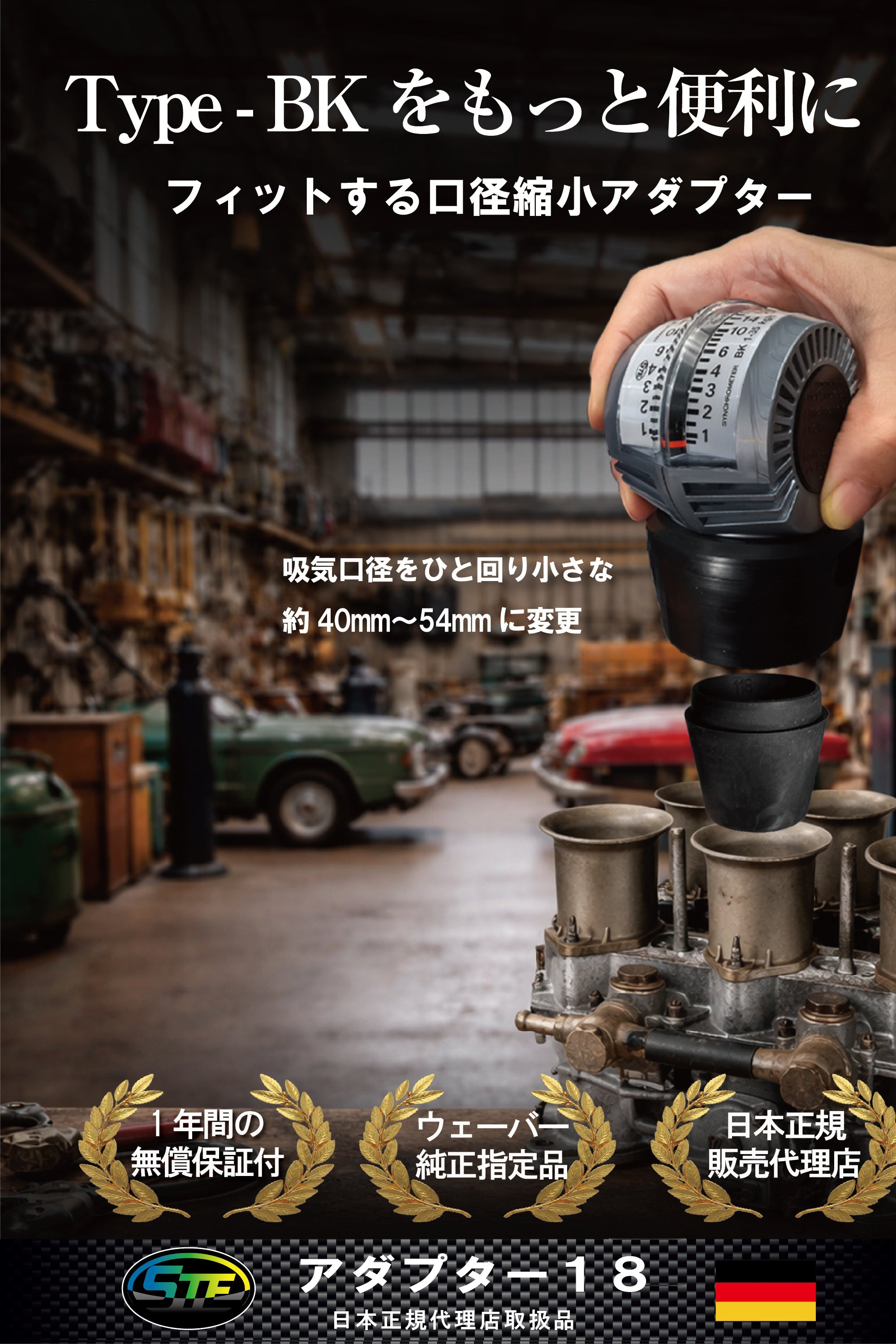 シンクロメーター Type-BK + アダプター No.118セット