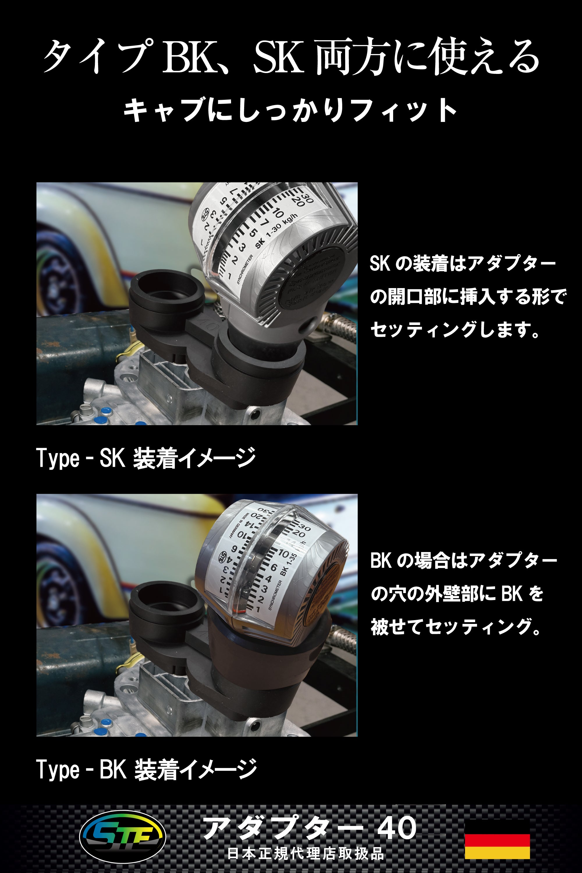 シンクロメーター アダプター No. 40